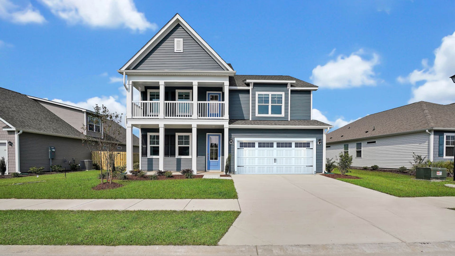 Inside this 4 bedroom, 3 bathroom home, you’ll find 3,129 square feet of comfortable living. You will be greeted with double front porches to enjoy the Carolina weather.