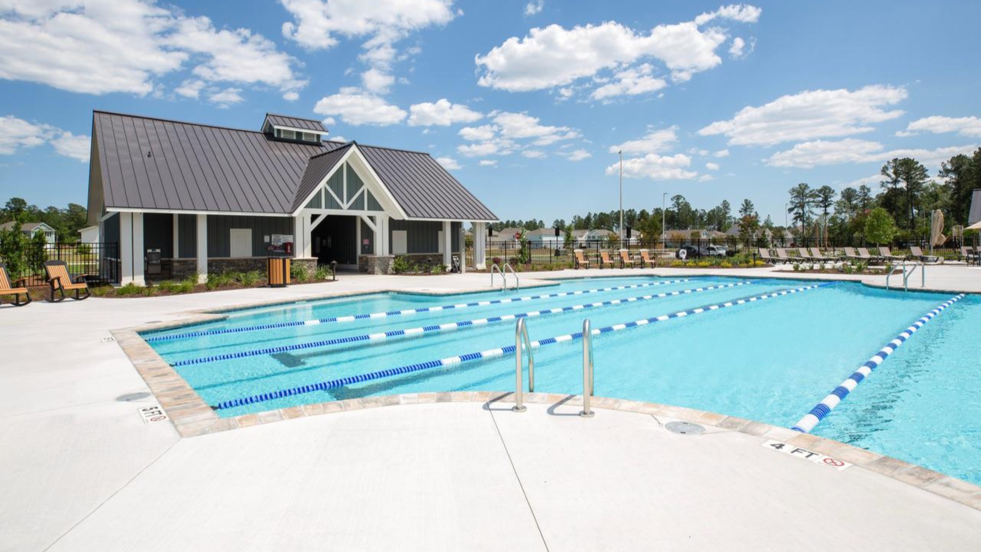 Homeowners will enjoy the future Amenity Center that will include a resort-style pool, clubhouse with kitchen, playground, pickleball courts, fire pit, and pocket park.Homeowners will enjoy the future Amenity Center that will include a resort-style pool, clubhouse with kitchen, playground, pickleball courts, fire pit, and pocket park.