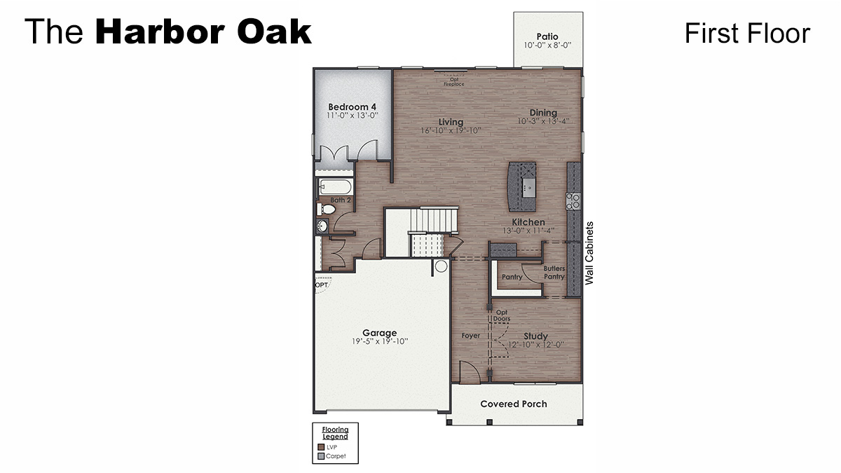 This spacious home at 3,129 square foot home includes 4 bedrooms and three bathrooms making it ideal for families or those who love to host.
