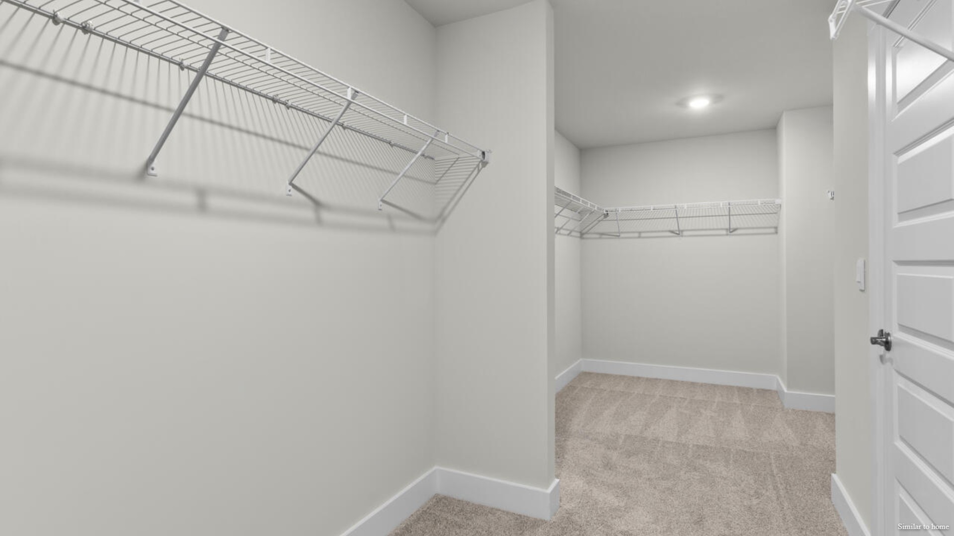 Upstairs you are greeted by a convenient loft, a laundry room, and the primary retreat, which boasts the suite's sitting room and substantial walk-in closet.