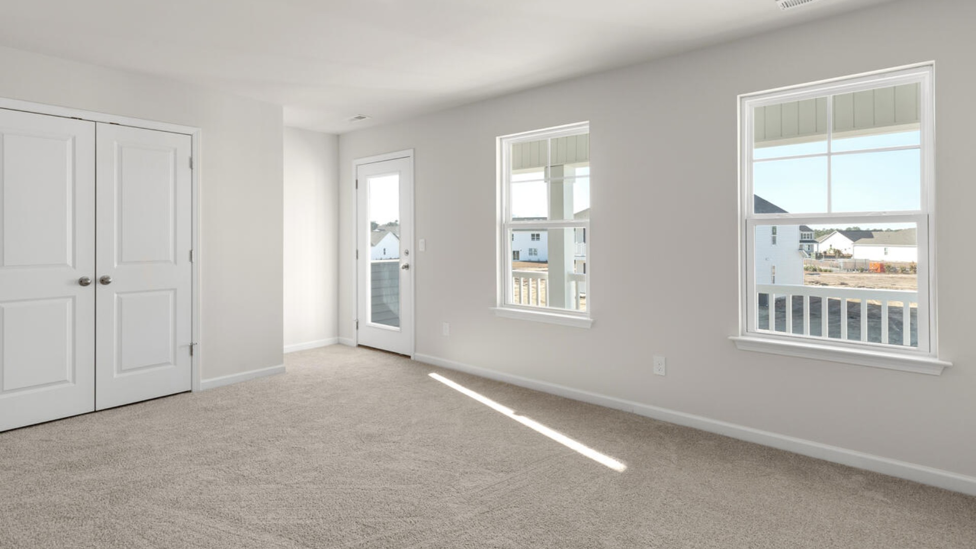 Upstairs you are greeted by a convenient loft, a laundry room, and the primary retreat, which boasts the suite's sitting room and substantial walk-in closet.