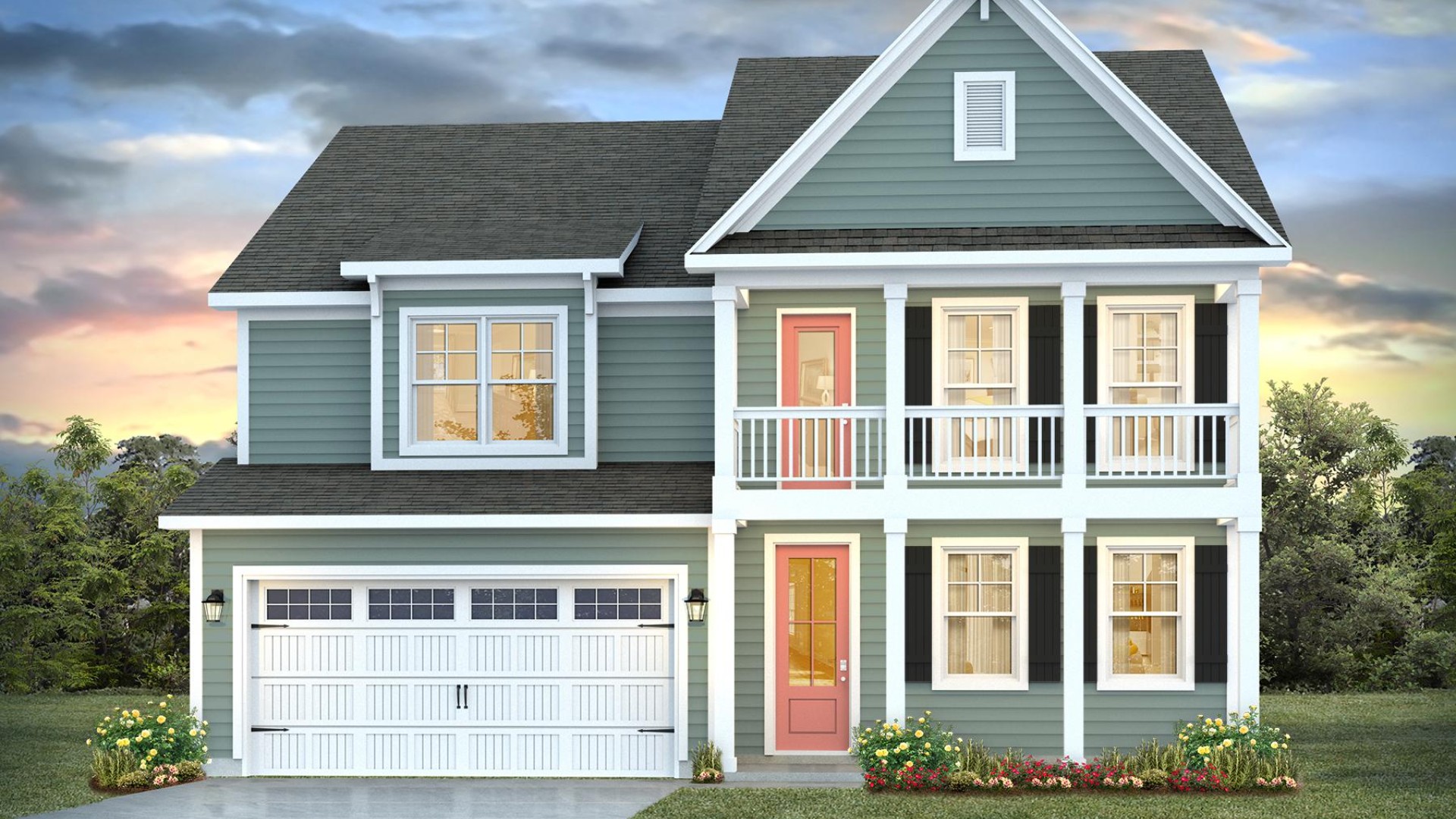 The Harbor Oak is ready to be your new home, perfect for coastal living and entertaining. Inside this 4 bedroom, 3 bathroom home, you’ll find 3,129 square feet of comfortable living.