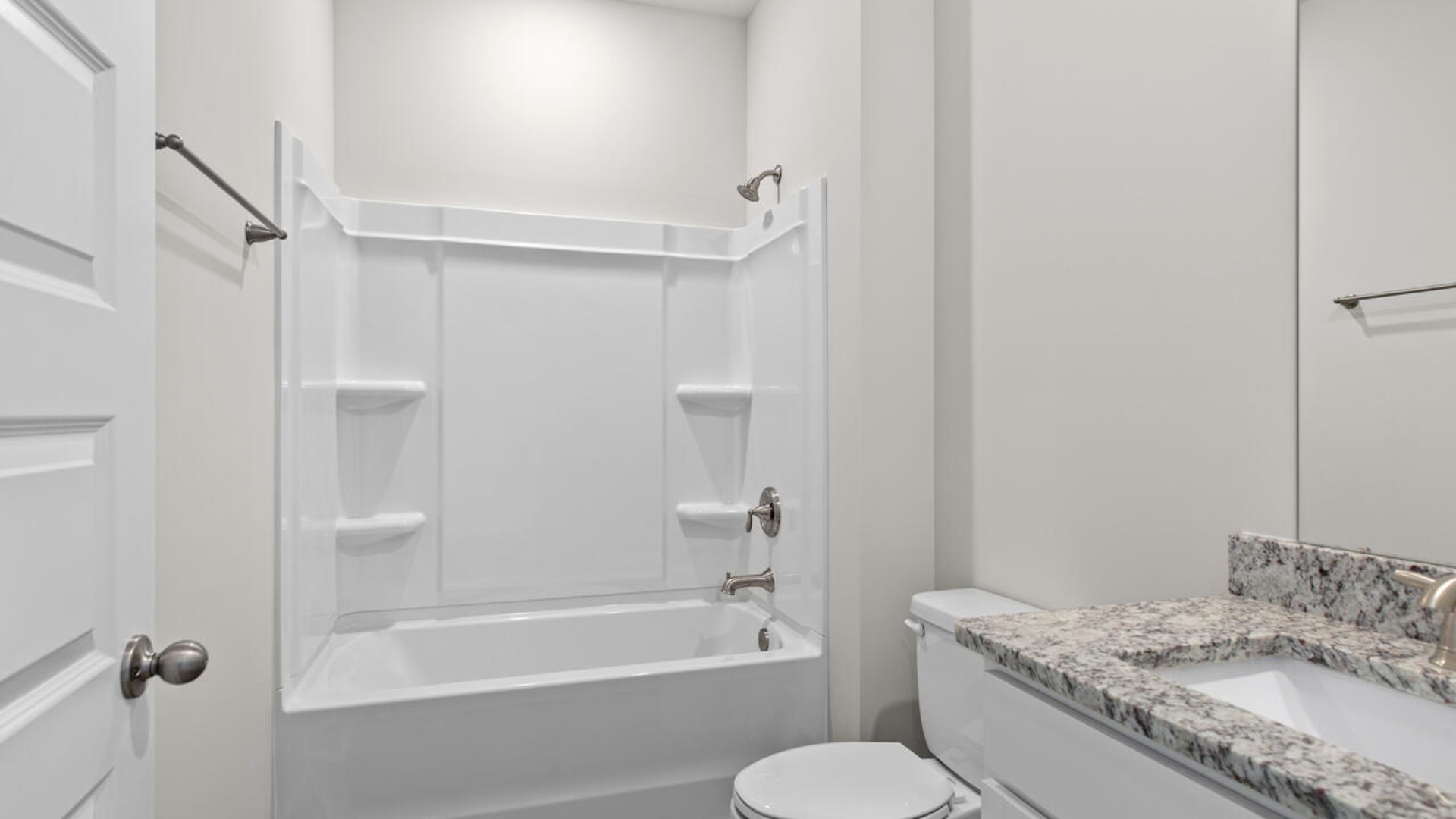 In every bedroom you’ll have carpeted floors and a closet in each room. Whether these rooms become bedrooms, office spaces, or other bonus rooms, there is sure to be comfort.