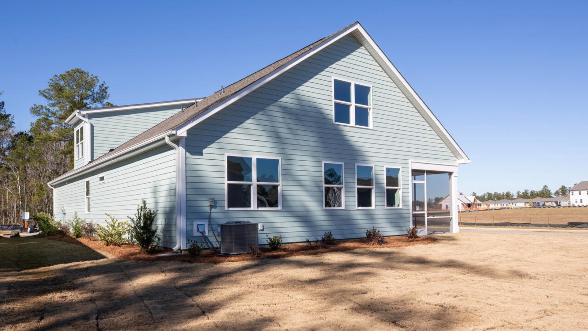 Enjoy the covered porch perfect for entertaining and enjoying the Carolina evenings.