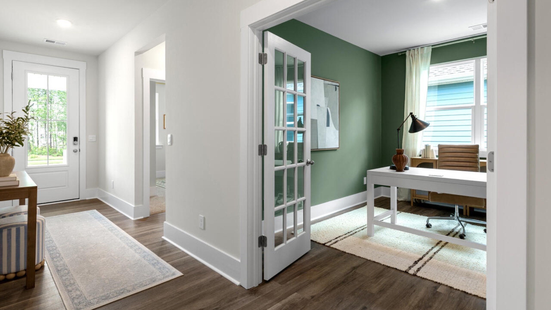 The Darby is a beautiful home with 3 bedrooms, 2 full baths and two car garage