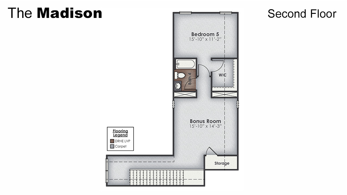 A large gourmet kitchen with 36" cabinets, granite countertops, walk-in pantry, and stainless-steel appliances in kitchen
