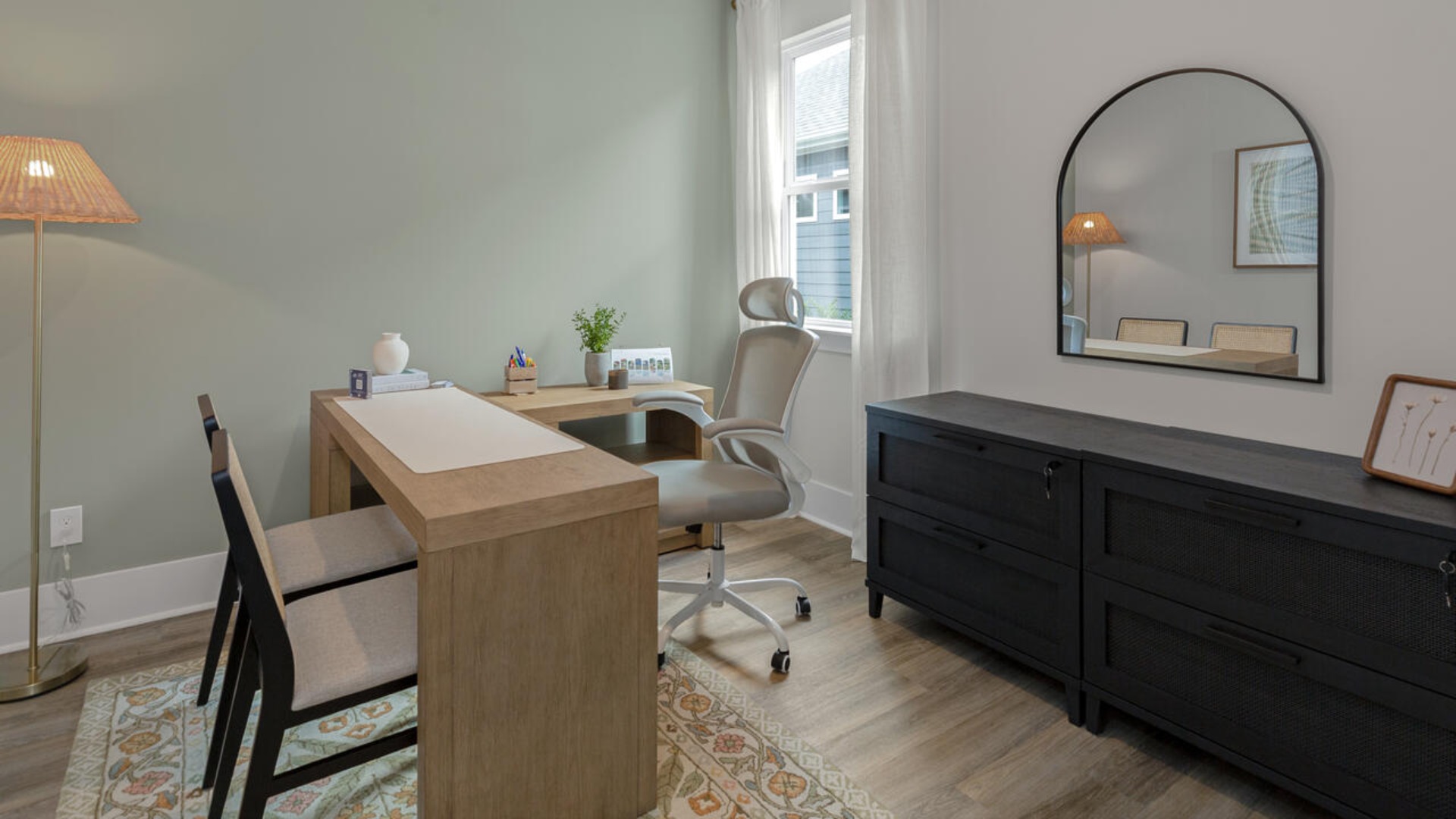 On the first floor you will also find three secondary bedrooms, two full baths, and a three-car garage. Enjoy the covered porch perfect for entertaining and enjoying the Carolina evenings. Ask about our Multi-Gen and 2nd floor options.