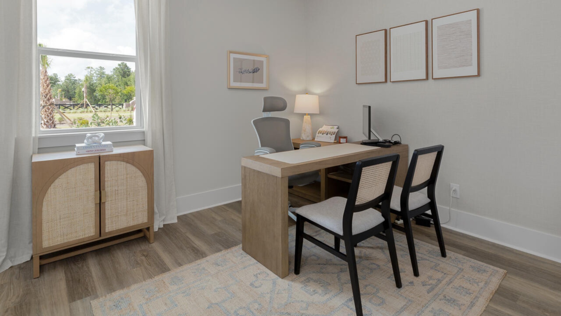 On the first floor you will also find three secondary bedrooms, two full baths, and a three-car garage. Enjoy the covered porch perfect for entertaining and enjoying the Carolina evenings. Ask about our Multi-Gen and 2nd floor options.