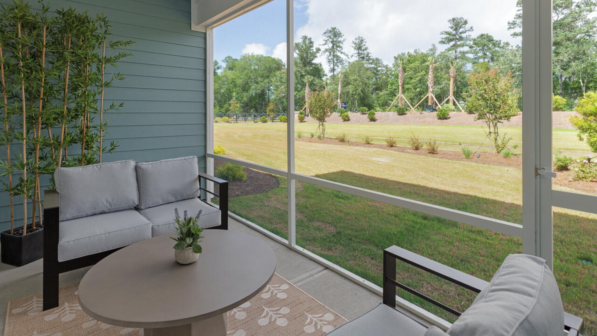 Enjoy the covered porch perfect for entertaining and enjoying the Carolina evenings.