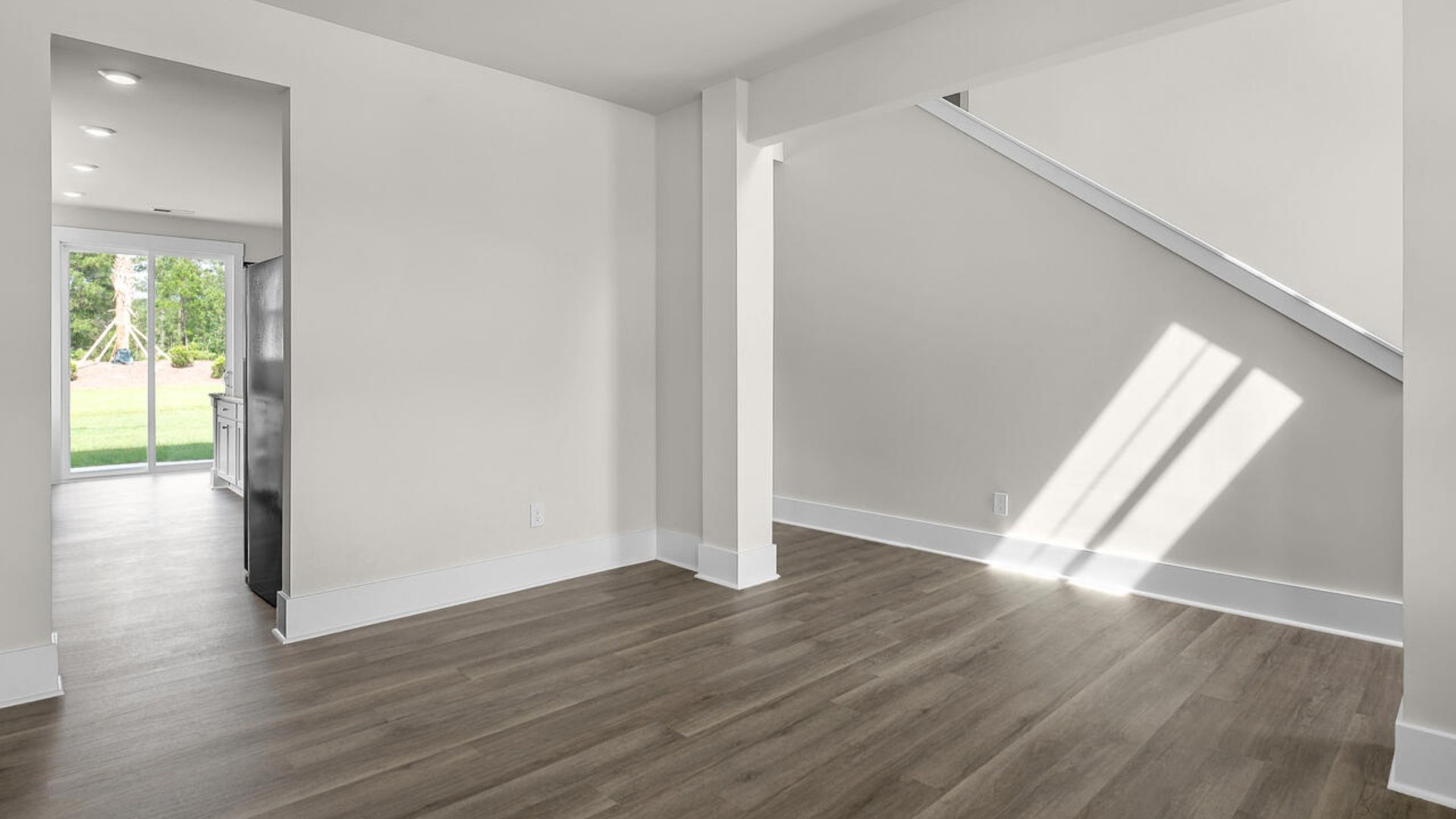 The Forrester floorplan is 4 bedroom, 3 bath with 2,644 square foot home made for entertaining and get togethers! Featuring a formal dining room adjoining the kitchen, large island, and open concept living space.