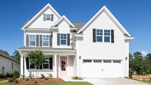 The Forrester plan is a gracious home perfect for beach living and entertaining. Smart Home technology included. Open floor plan with giant granite island open large gourmet kitchen