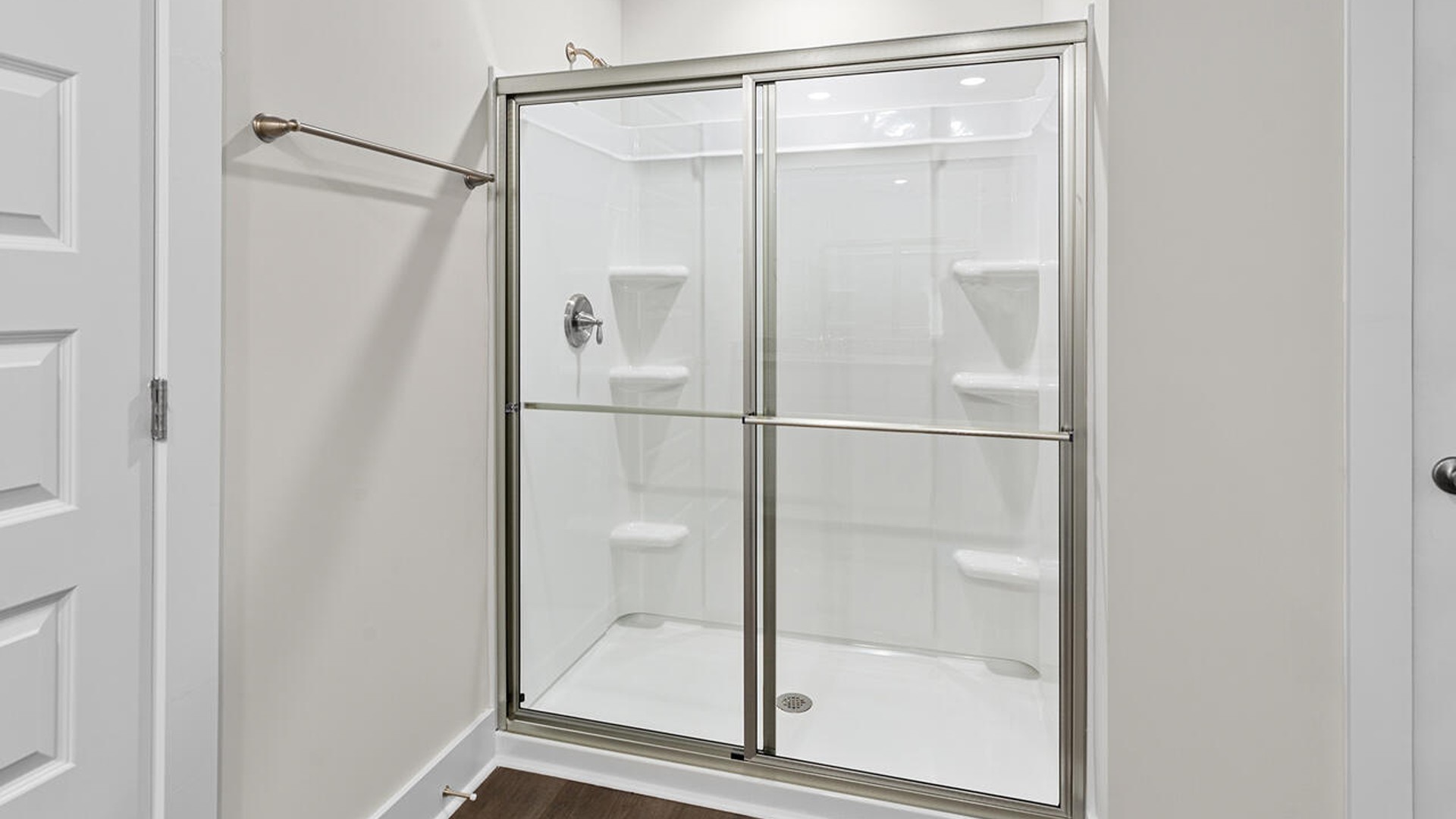 The primary bedroom has its own attached bathroom that features a walk-in closet and all the space you need to get ready in the morning. Sharing a sink isn’t a worry with the double vanity, and you also get additional privacy with a separate door for the toilet and shower.