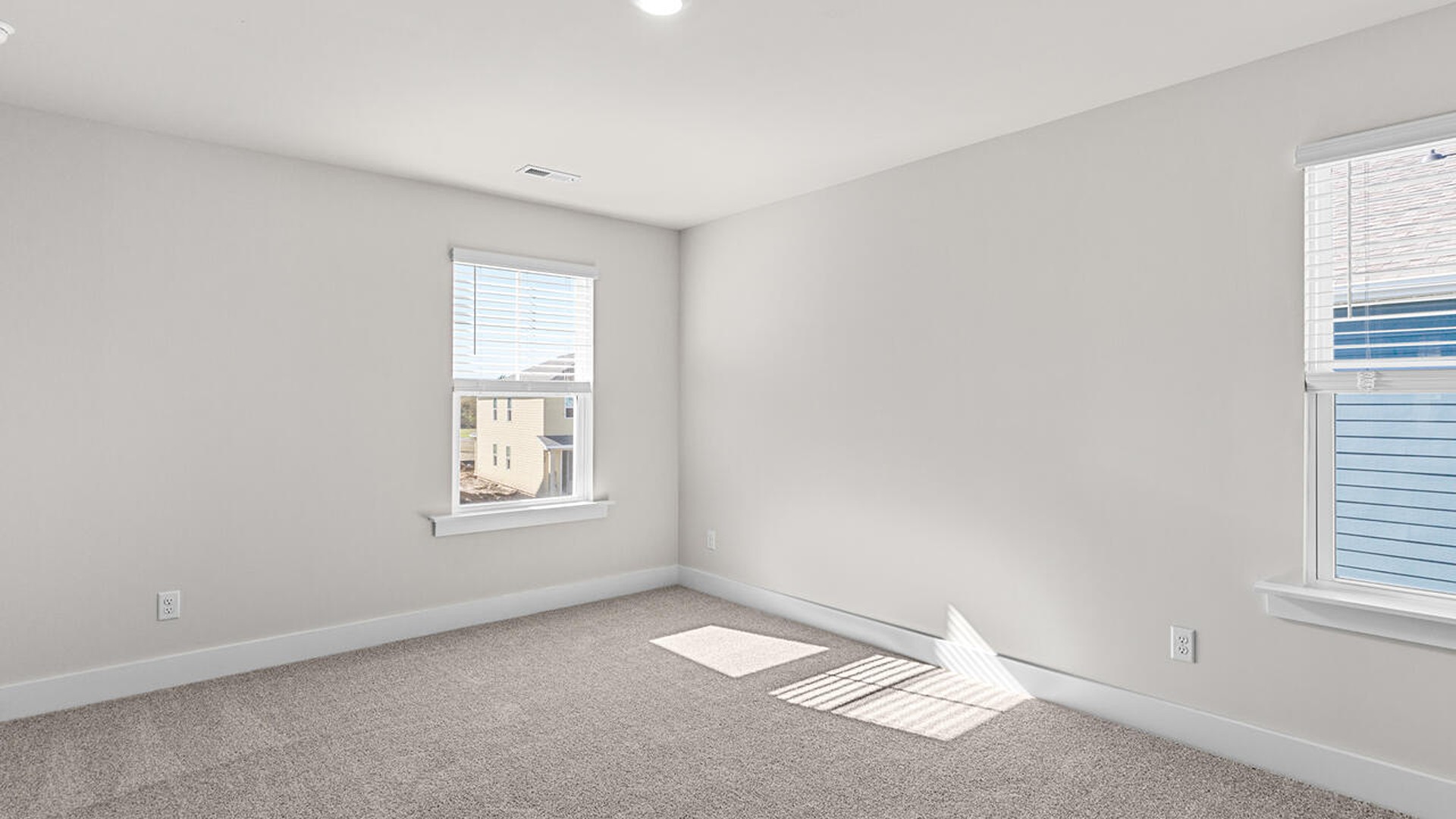 The primary bedroom has its own attached bathroom that features a walk-in closet and all the space you need to get ready in the morning. Sharing a sink isn’t a worry with the double vanity, and you also get additional privacy with a separate door for the toilet and shower.