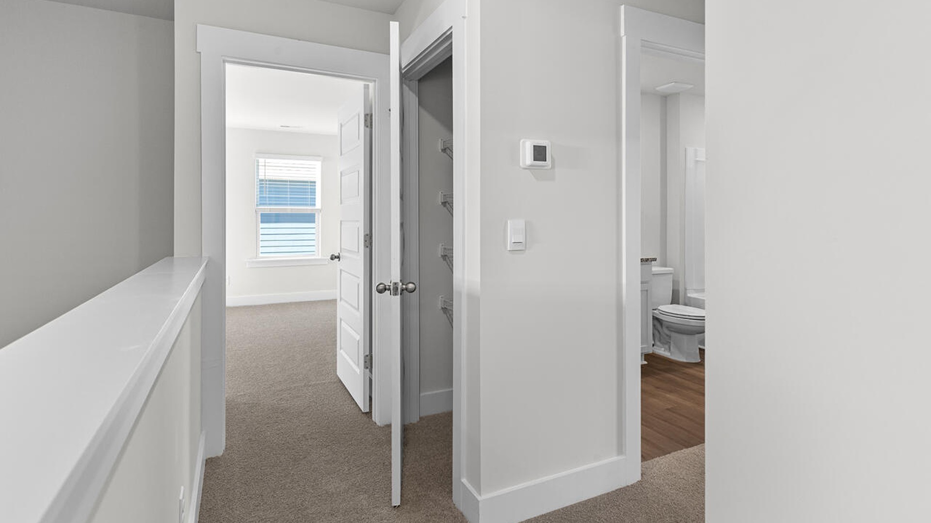 The primary bedroom has its own attached bathroom that features a walk-in closet and all the space you need to get ready in the morning. Sharing a sink isn’t a worry with the double vanity, and you also get additional privacy with a separate door for the toilet and shower. On the second floor there are an additional 3 bedrooms, 2 baths and laundry room. Enjoy the patio perfect for entertaining and enjoying eastern North Carolina evenings.