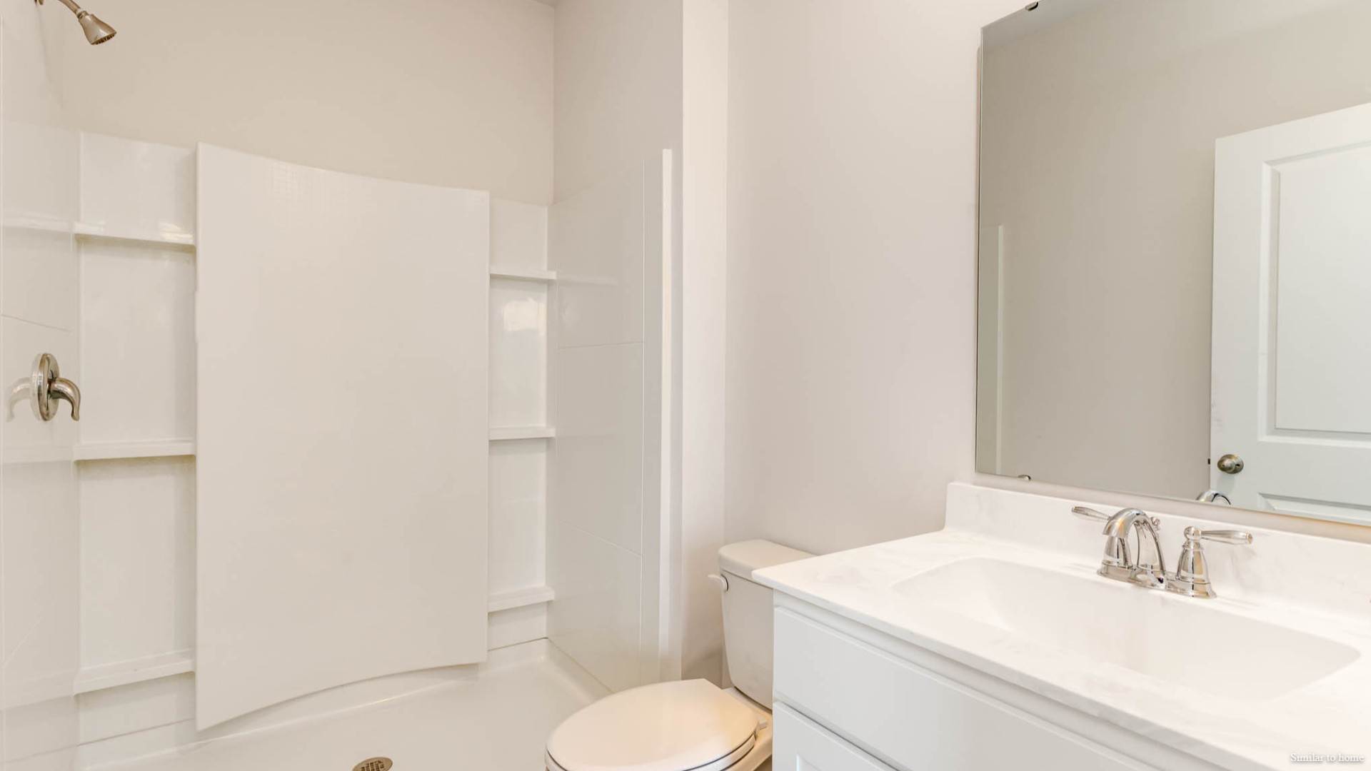 The Robie two-story floorplan features an open floor plan with a guest bedroom and full bathroom on the 1st floor and a large bonus/loft area upstairs right next to the en-suite with two additional bedrooms. You’ll find 2,362 square feet of comfortable living.