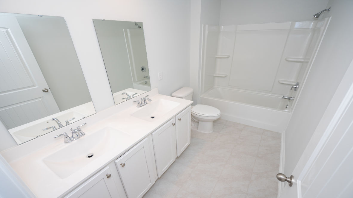 The 2nd floor offers an primary oasis with walk-in shower, dual vanity and massive walk-in closet offering everything you could have hoped for in your new home!