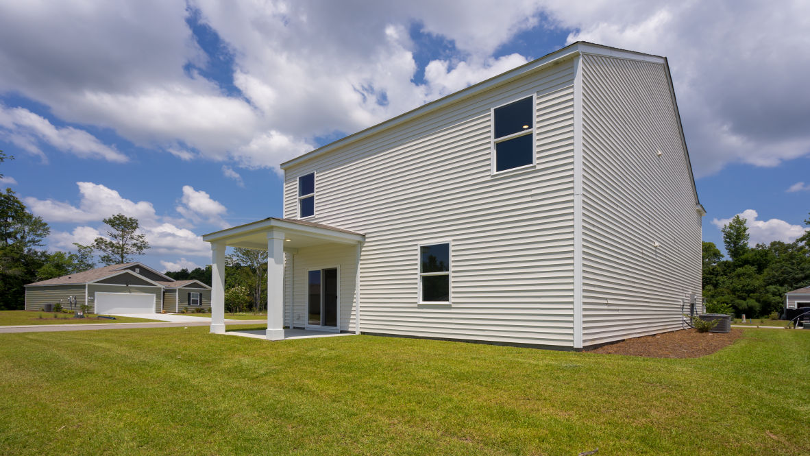Enjoy the patio perfect for entertaining and enjoying the Carolina nights.