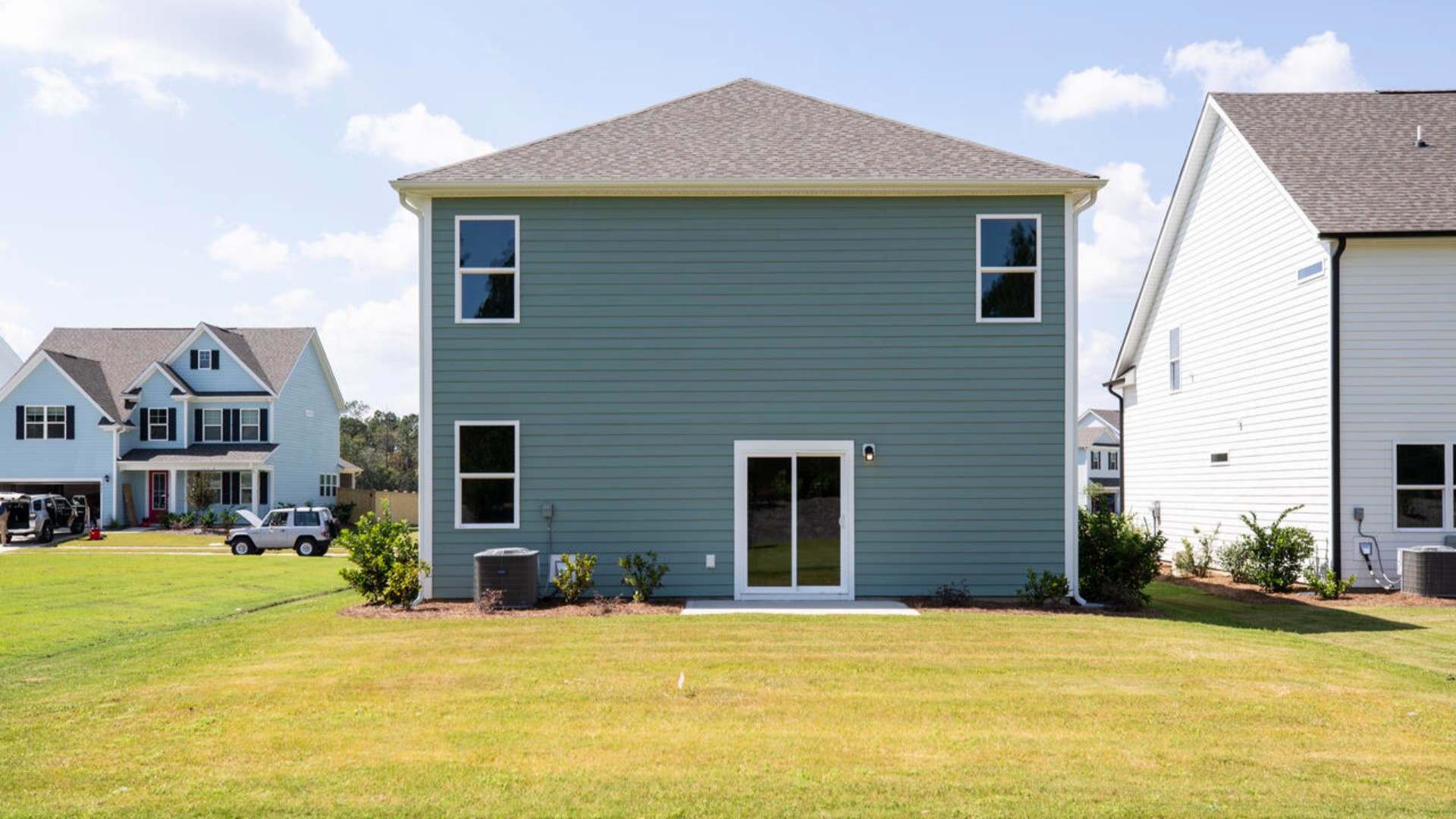 Enjoy the patio perfect for entertaining and enjoying the Carolina nights.