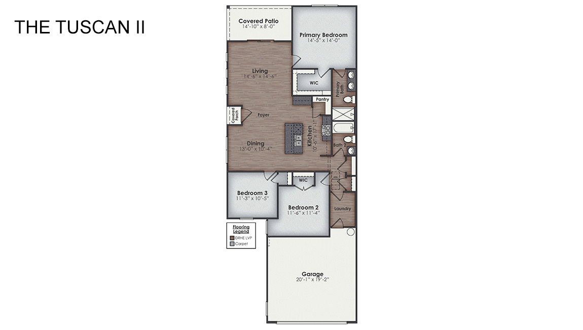 Inside this 3 bedroom, 2 bathroom home, you’ll find 1,397 square feet of comfortable living. The living area is an open concept