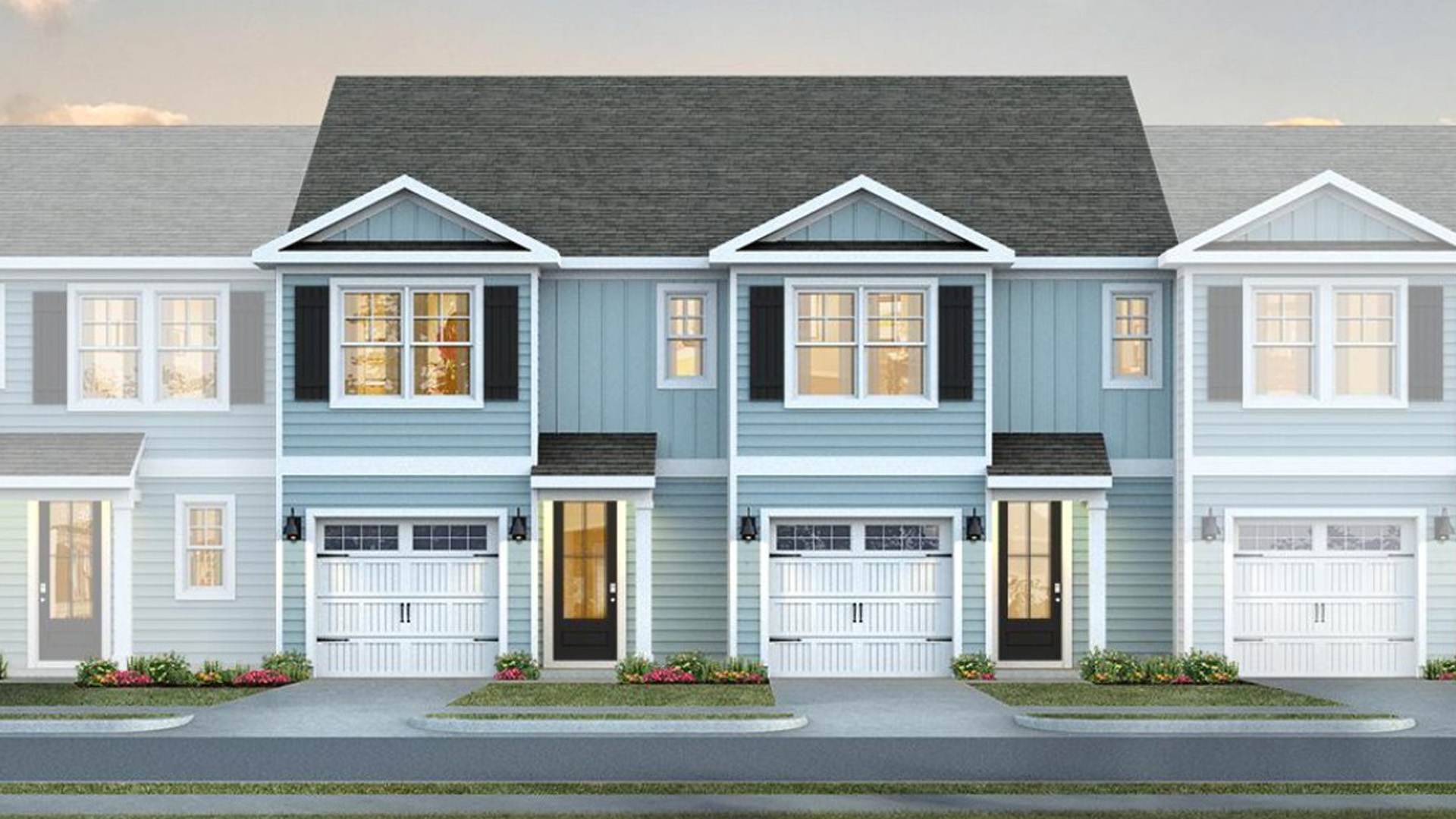 The Pearson floor plan is a 3-bedroom, 2.5-bath, 1,418 sq ft gem that combines modern convenience with style and charm. The Pearson is featured in our Indigo Preserve community in Leland, North Carolina.