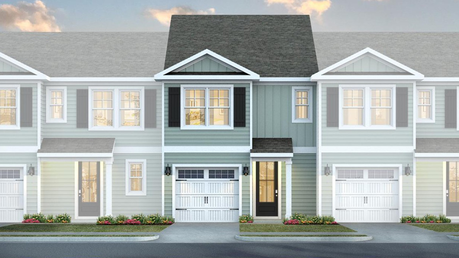 The Pearson floor plan is a 3-bedroom, 2.5-bath, 1,418 sq ft gem that combines modern convenience with style and charm. The Pearson is featured in our Indigo Preserve community in Leland, North Carolina.