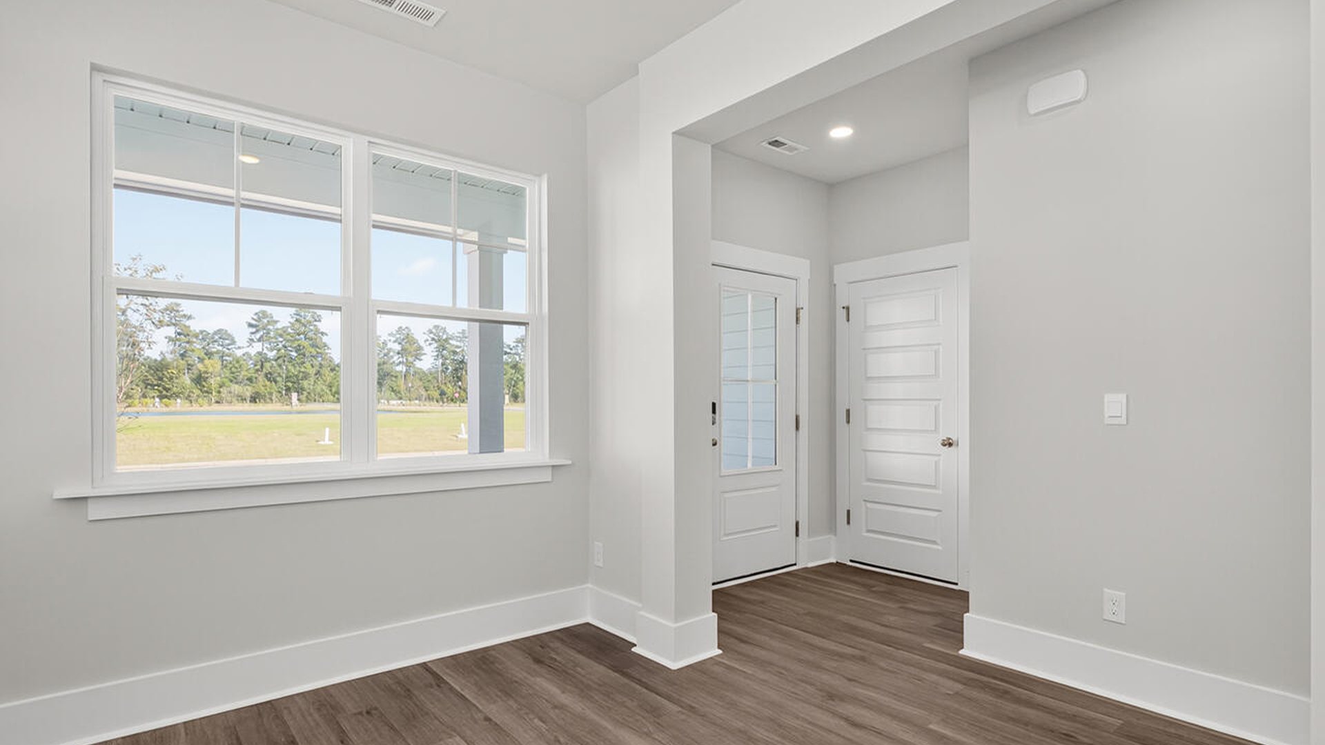 Welcome to 4225 Allsbrook Lane in Leland, North Carolina in our Indigo Preserve community. The Marion is a two-story townhome with 3 bedrooms, 2.5 Baths, 1,895 sq ft and 1 car garage in a prime location. This is end unit in this five unit townhome building