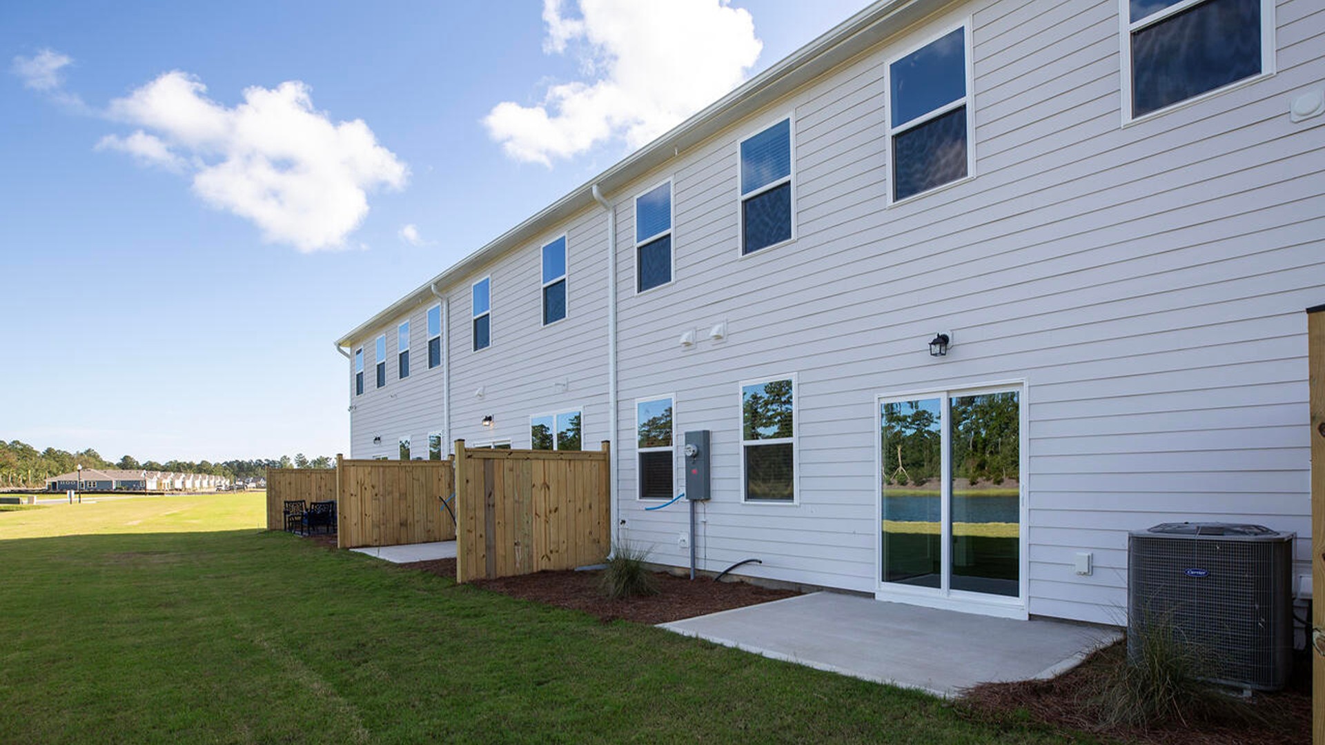 Enjoy the patio perfect for entertaining and enjoying the Carolina evenings.