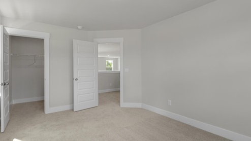 Upstairs, you'll find 2 additional bedrooms and a full jack and jill bath and can we just say ''closets galore''!