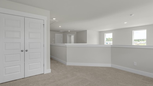 Upstairs, you'll find 2 additional bedrooms and a full jack and jill bath and can we just say ''closets galore''!