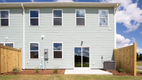 Enjoy the patio perfect for entertaining and enjoying eastern North Carolina evenings.