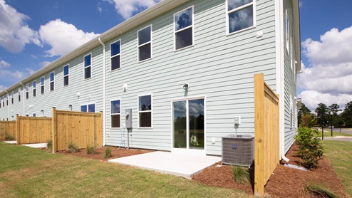 Enjoy the patio perfect for entertaining and enjoying eastern North Carolina evenings.