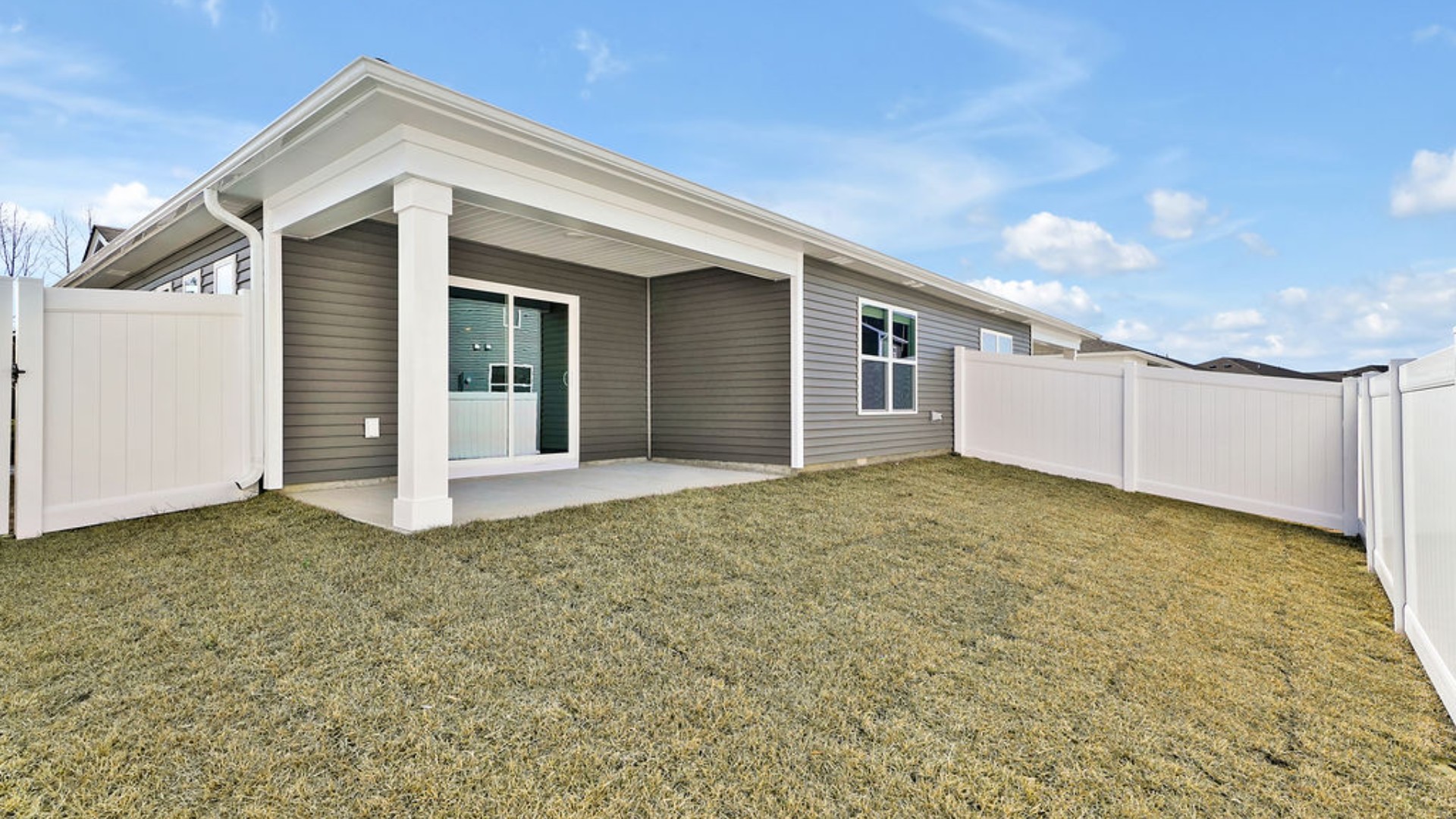 Enjoy the covered porch perfect for entertaining and enjoying the Carolina evenings.