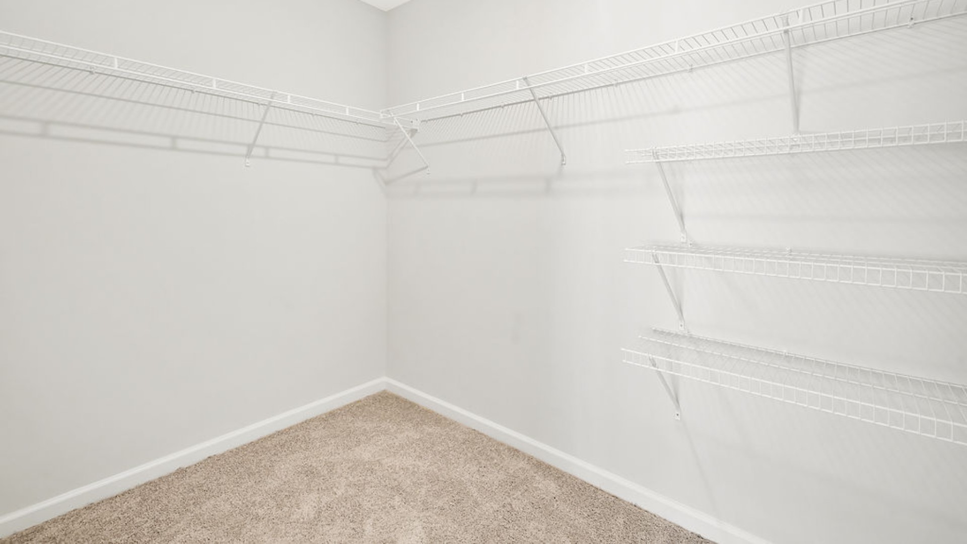 In every bedroom you’ll have carpeted floors and a closet in each room. Whether these rooms become bedrooms, office spaces, or other bonus rooms, there is sure to be comfort.