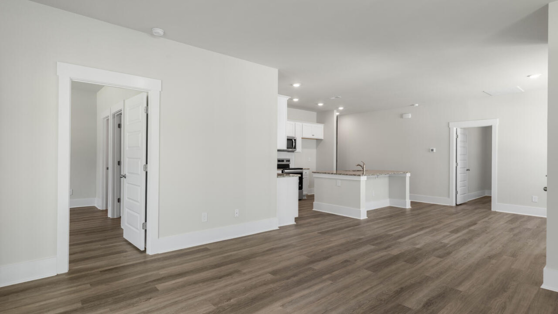 Inside this 3 bedroom, 2 bathroom home, you’ll find 1,397 square feet of comfortable living. The living area is an open concept, where your kitchen, living, and dining areas blend seamlessly into a space perfect for everyday living and entertaining.