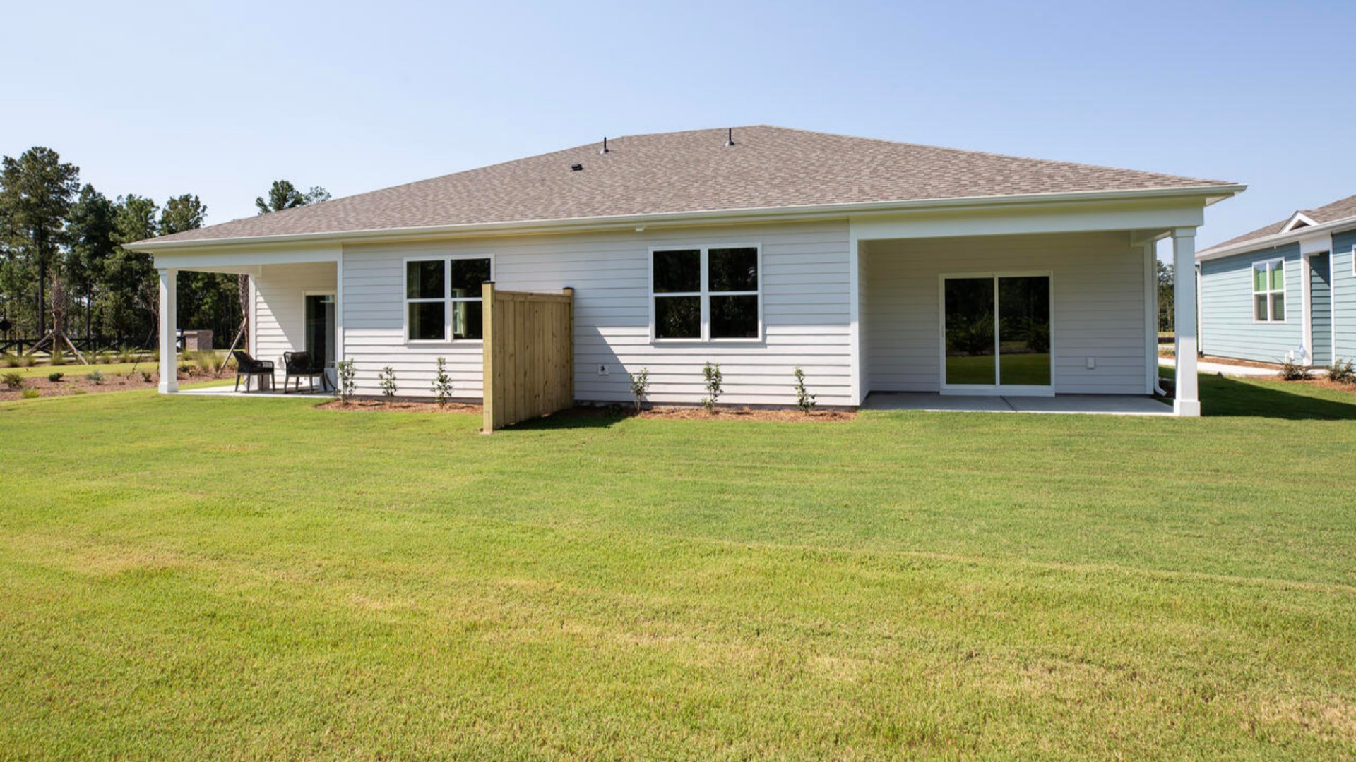 Spend the end of your days on the oversized covered porch relaxing.