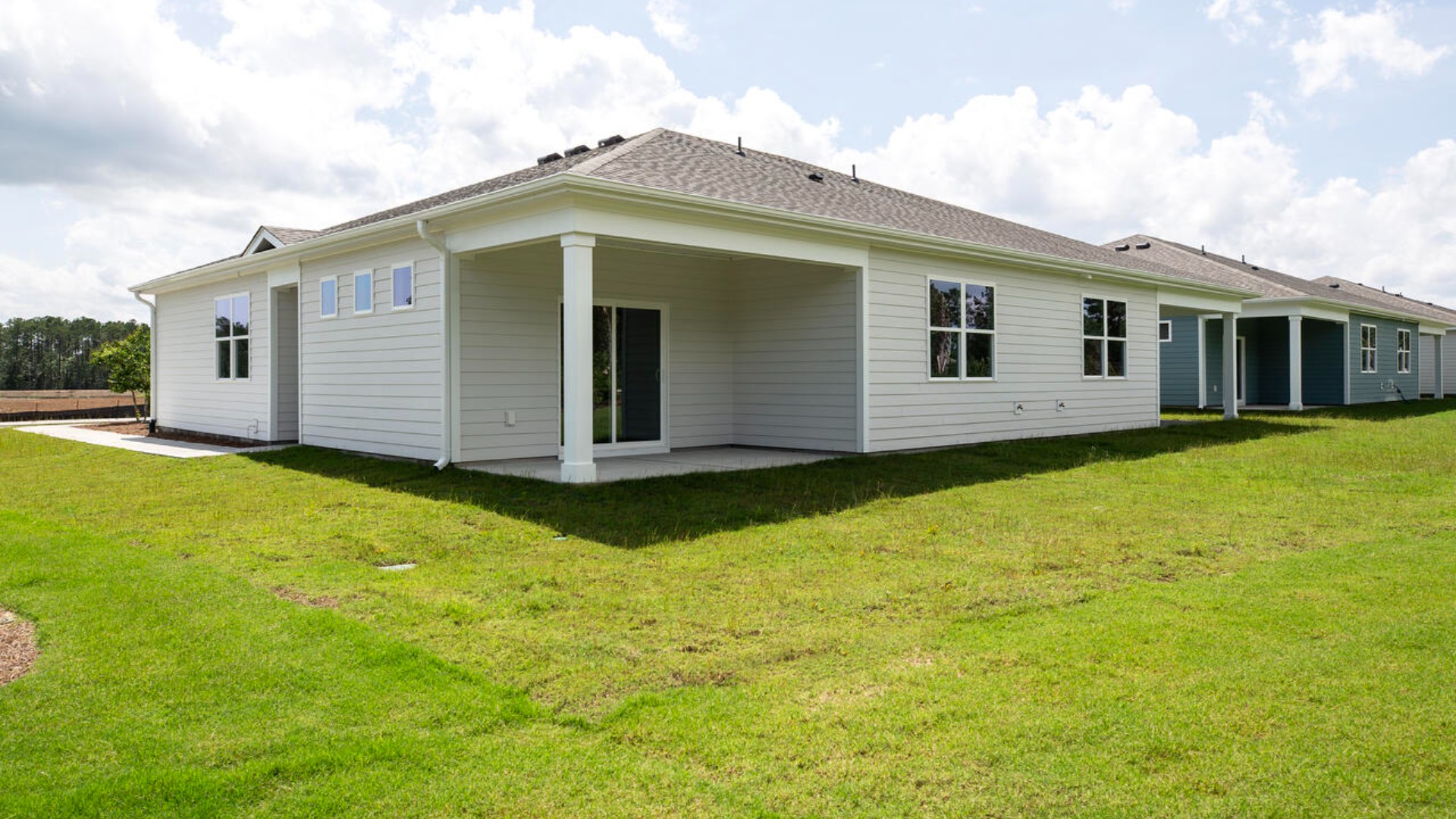 Enjoy the covered porch perfect for entertaining and enjoying the Carolina evenings.