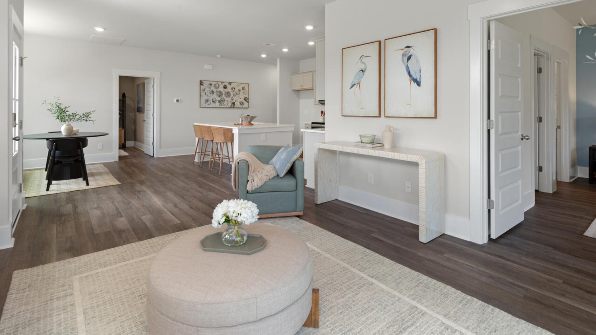 Inside this 3 bedroom, 2 bathroom home, you’ll find 1,397 square feet of comfortable living. The living area is an open concept, where your kitchen, living, and dining areas blend seamlessly into a space perfect for everyday living and entertaining.