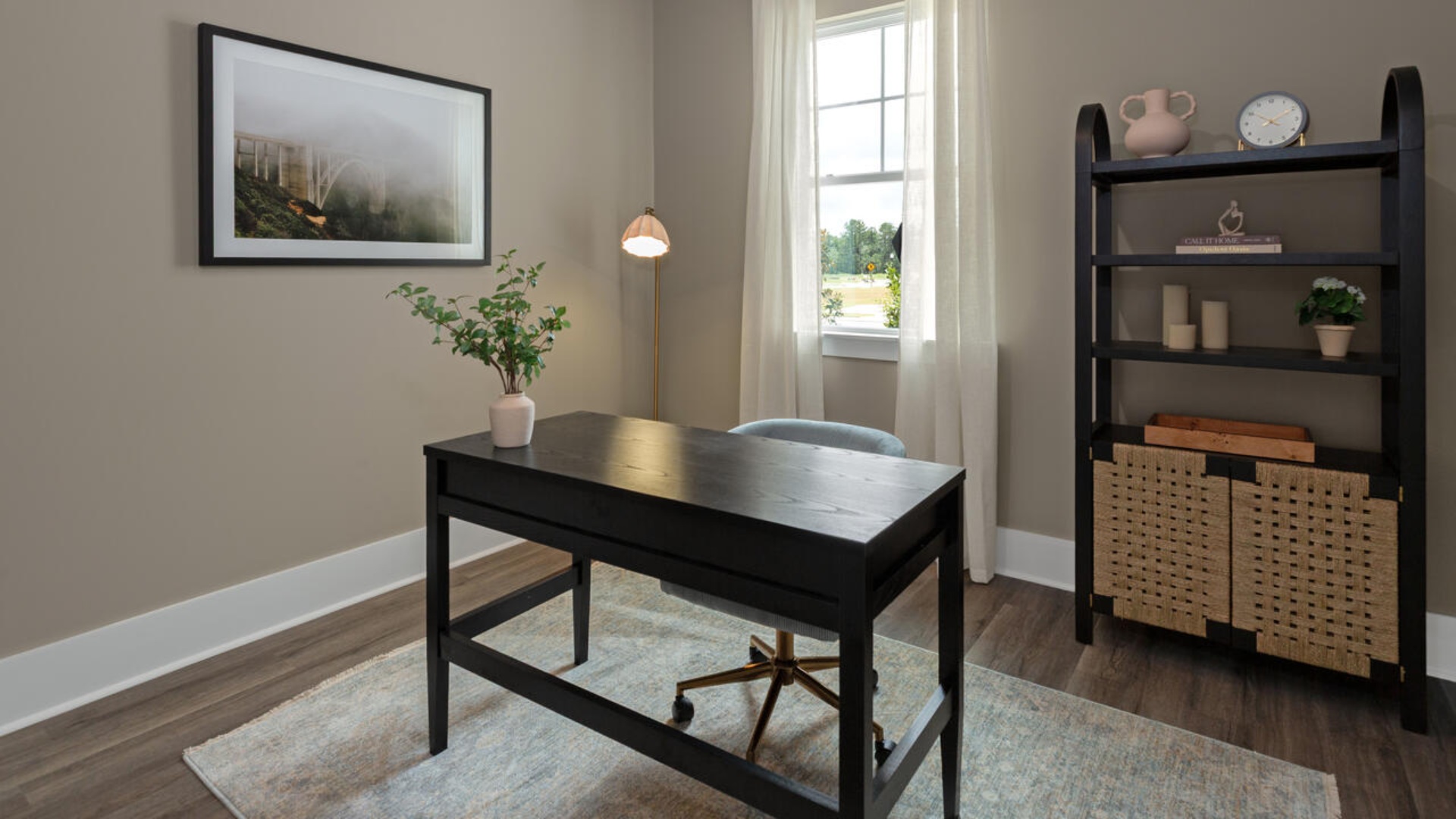 The primary bedroom has its own attached bathroom that features a walk-in closet and all the space you need to get ready in the morning. Sharing a sink isn’t a worry with the double vanity, and you also get additional privacy with a separate door for the toilet and shower.