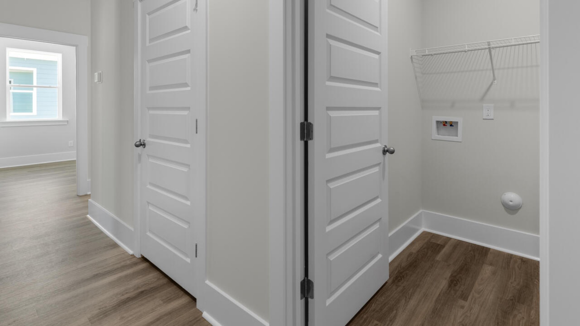 There are an additional two bedrooms and full bathroom. In every bedroom you’ll have carpeted floors and a closet in each room.