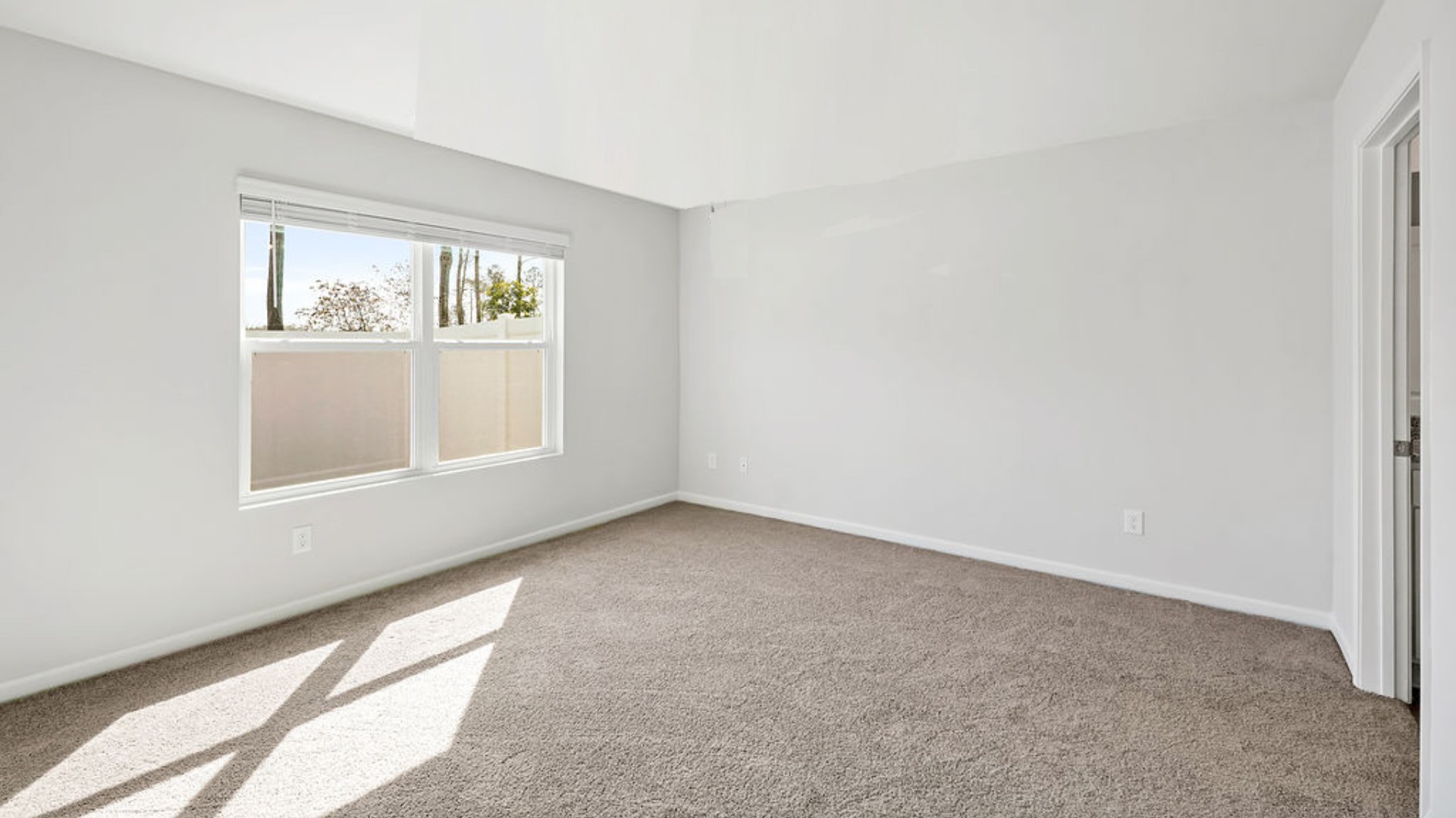 The primary bedroom has its own attached bathroom that features a walk-in closet and all the space you need to get ready in the morning. S