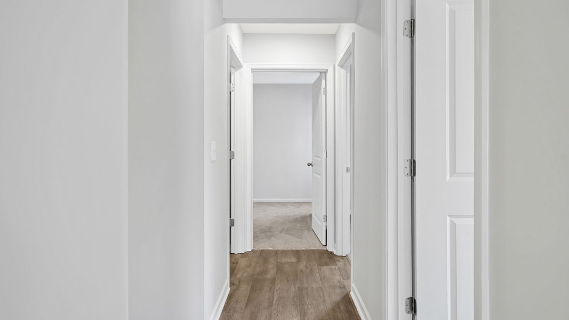 The primary bedroom has its own attached bathroom that features a walk-in closet and all the space you need to get ready in the morning. Sharing a sink isn’t a worry with the double vanity, and you also get additional privacy with a separate door for the toilet and shower.