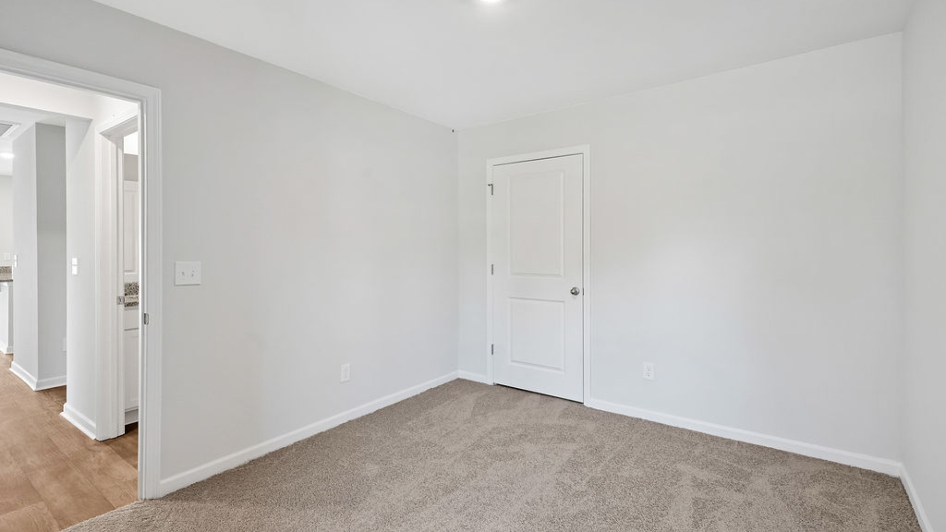 The primary bedroom has its own attached bathroom that features a walk-in closet and all the space you need to get ready in the morning. Sharing a sink isn’t a worry with the double vanity, and you also get additional privacy with a separate door for the toilet and shower.
