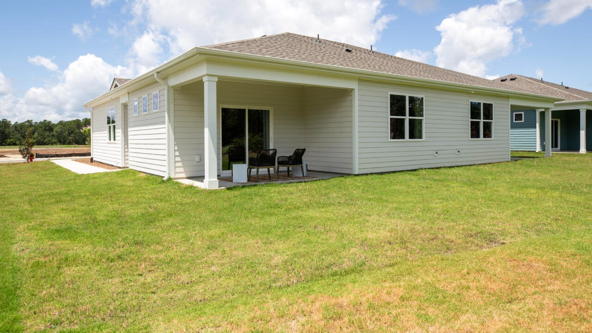 The Pearson is a two-story floor plan with a single-car garage. The kitchen overlooks the dining and living spaces, ideal for entertaining guests or enjoying family time while preparing meals with new stainless-steel appliances and Granite countertops. The second floor features the primary bedroom with a walk-in closet and double vanities. It also includes two additional bedrooms, a shared bathroom, and a laundry room for convenience. If you're looking for a functional and stylish two-story home, the Pearson is an excellent choice. Enjoy the patio perfect for entertaining and enjoying the Carolina evenings.