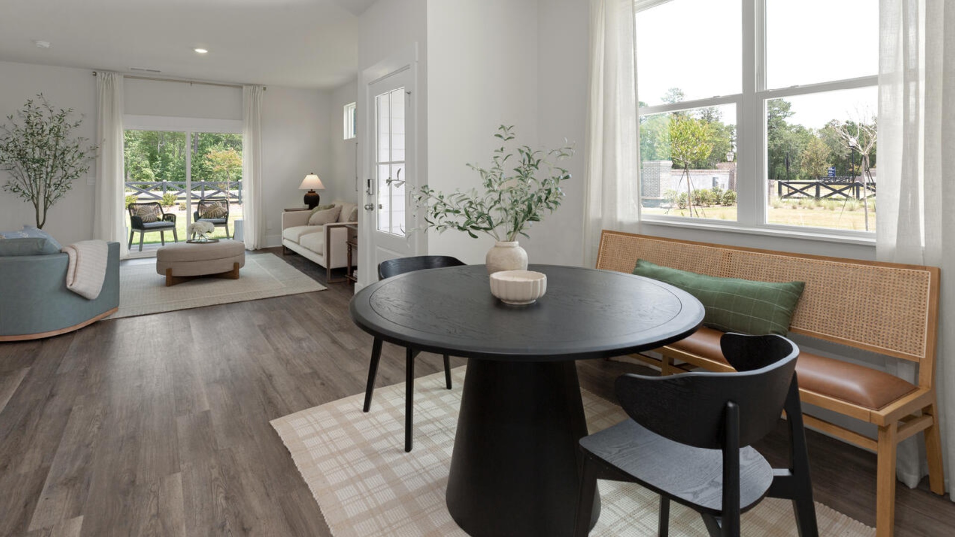 The living area is an open concept, where your kitchen, living, and dining areas blend seamlessly into a space perfect for everyday living and entertaining.