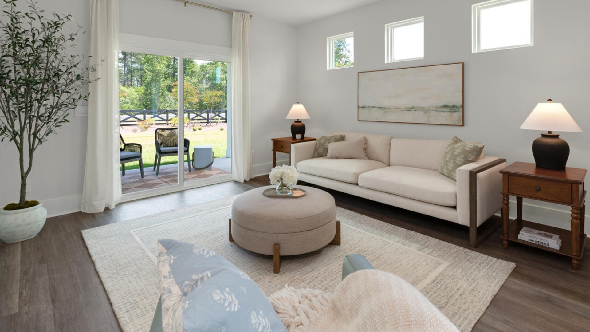 The living area is an open concept, where your kitchen, living, and dining areas blend seamlessly into a space perfect for everyday living and entertaining.