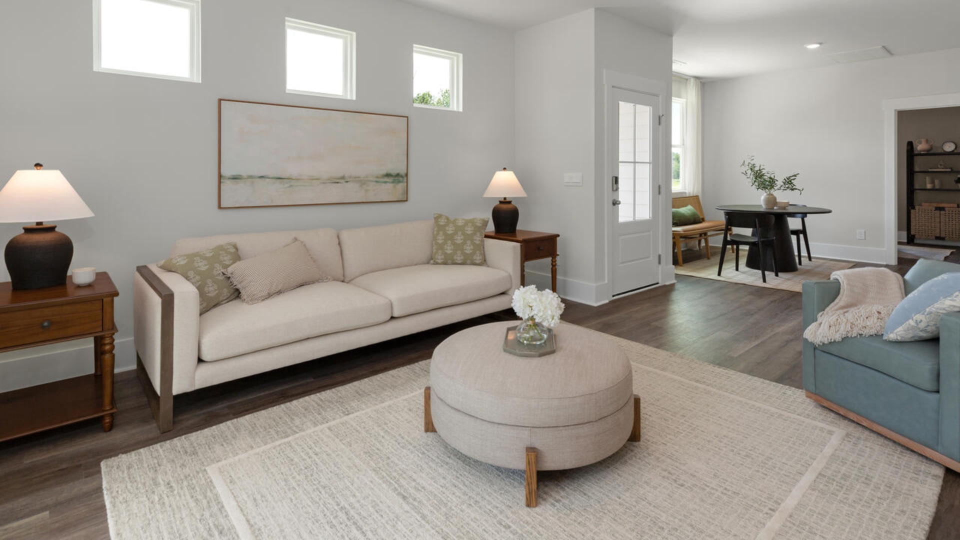 The living area is an open concept, where your kitchen, living, and dining areas blend seamlessly into a space perfect for everyday living and entertaining.