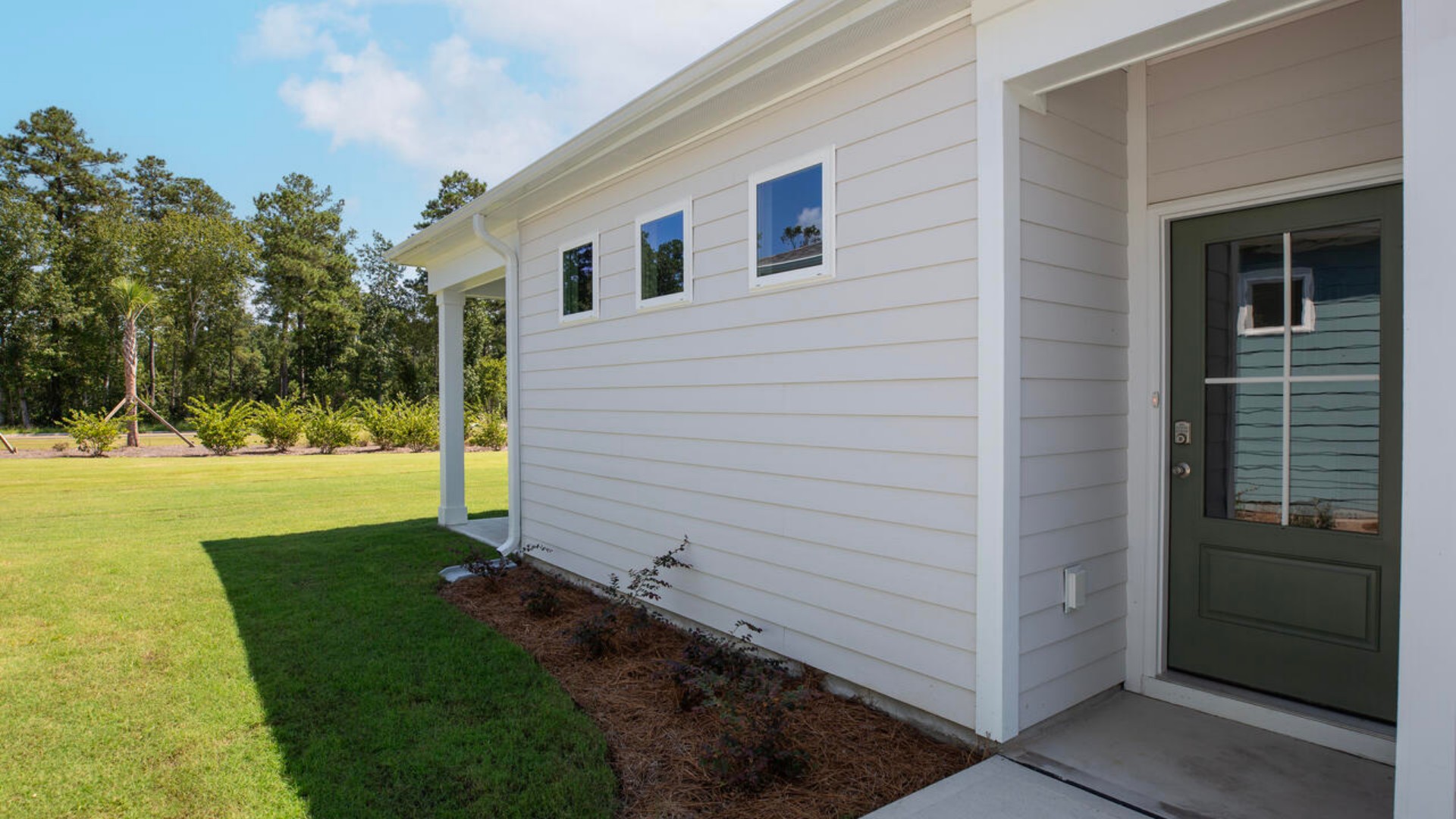 Enjoy the covered porch perfect for entertaining and enjoying the Carolina evenings.