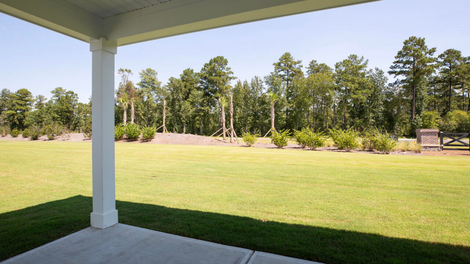 Enjoy the patio perfect for entertaining and enjoying the Carolina evenings.