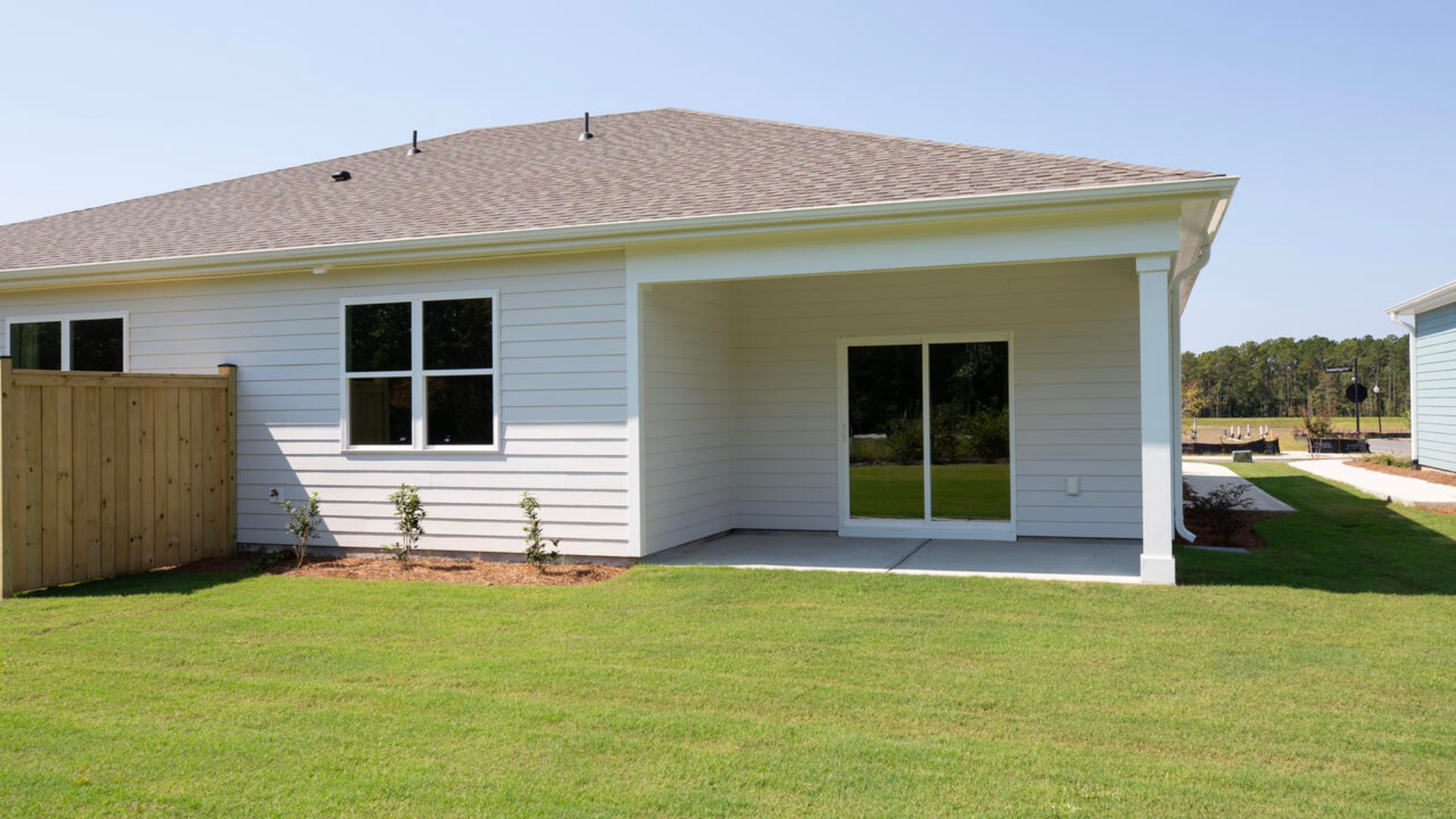 Enjoy the patio perfect for entertaining and enjoying the Carolina evenings.