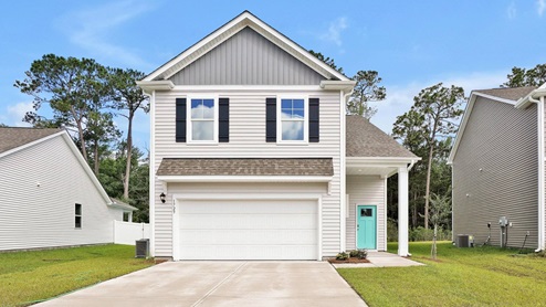 The Wren is one of our two-story floorplans featured in our Sidbury Station community in Wilmington, North Carolina. With 2 modern exteriors to choose from, the Wren sure to turn heads. To top it off, its one of our floorplans that offers a 2-car garage.